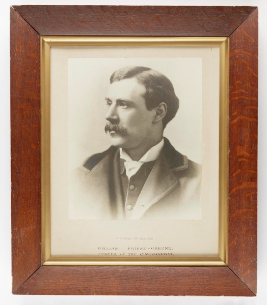 Framed photograph of William Friese-Greene